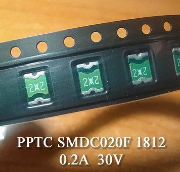 PPTC SMDC020F 1812 (SMD1812P020TF) 0.2А 30V предохранитель самовосстанавливающийся SMD 4690 фото