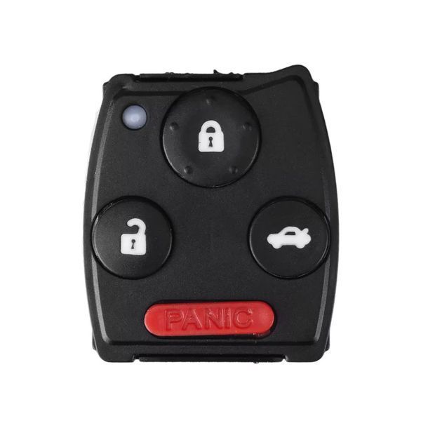 Корпус ключа с жалом под нарезку и кнопками ДУ ЦЗ (3 кнопки + Panic) для Honda Accord CRV Pilot Civic Odyssey 8046 фото
