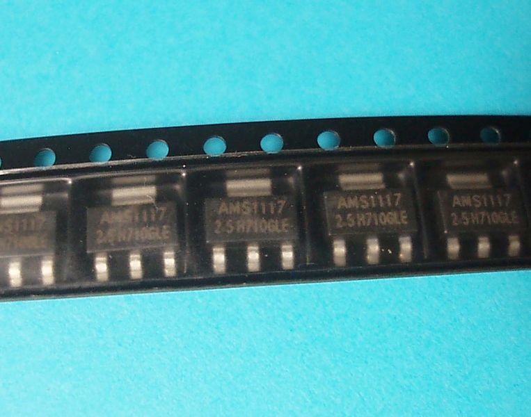 AMS1117 2.5V (SOT-223) стабилизатор линейный микросхема 4967 фото