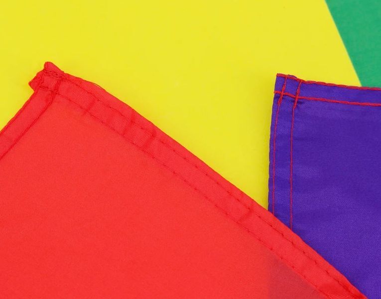 Флаг LGBT Pride Flag (90*150 см) 6-ти полосная версия, глобальный символом гордости, видимости и равных прав ЛГБТКИА+ 8187-4 фото