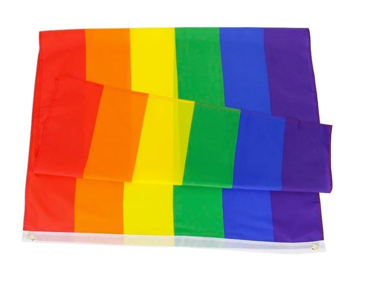 Флаг LGBT Pride Flag (90*150 см) 6-ти полосная версия, глобальный символом гордости, видимости и равных прав ЛГБТКИА+ 8187-4 фото