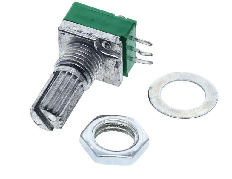 Потенциометр RK097 B10K 10K Ом (3 pin) &ndash; герметичный регулятор громкости для аудиоусилителей потенциометр крутилка Audio Amplifier Sealed Potentiometer 8308 фото