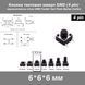 Кнопка тактова мікро SMD 6*6*6 мм (4 pin) перемикач micro SMD Tactile Tact Push 7202 фото 1