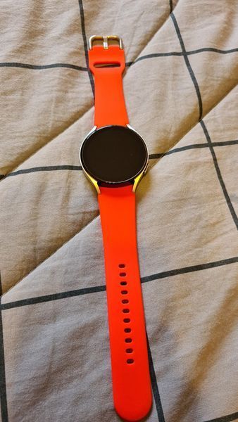 Deluxe Soft Silicone ремешок силиконовый Samsung Galaxy Watch 4 (40-44 мм) Classic (42-46 мм) КРАСНЫЙ official 6602 фото