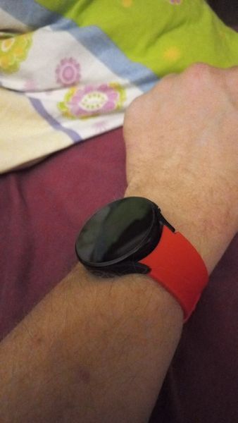 Deluxe Soft Silicone ремешок силиконовый Samsung Galaxy Watch 4 (40-44 мм) Classic (42-46 мм) КРАСНЫЙ official 6602 фото