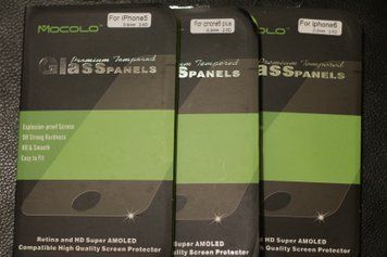 Mocolo для iPhone 6G plus стеклянная противоударная пленка (оригинал, блистер пак) HD Super Amoled 3034 фото