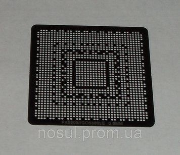 BGA шаблони Nvidia 0.6 mm FX5900 GO6800LE трафарети для реболлу реболінг-набір відновлення паяння ремонт пр 4060 фото