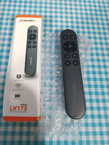 LK173 DAREU бездротовий презентатор Wireless Presenter PPT Page Turner USB Pointer with Remote Control 7583 фото