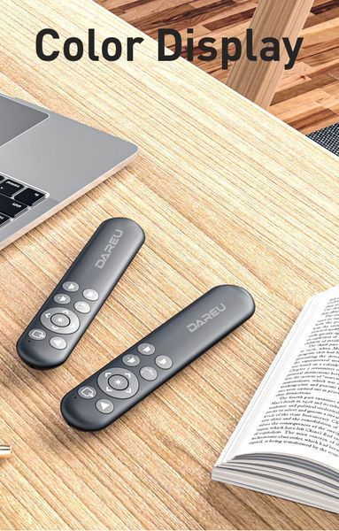 LK173 DAREU бездротовий презентатор Wireless Presenter PPT Page Turner USB Pointer with Remote Control 7583 фото