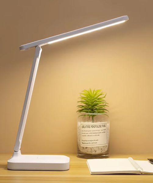 Лампа настольная LED сенсорная USB (4000 mAh) Rechargeable Folding Desk Lamp Eye Protection Touch Dimmable 7920 фото