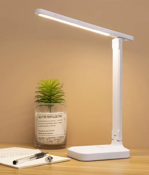 Лампа настольная LED сенсорная USB (4000 mAh) Rechargeable Folding Desk Lamp Eye Protection Touch Dimmable 7920 фото