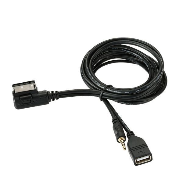 Интерсфей AMI MMI MDI - мини джек 3,5 мм + USB (AUDI VW Skoda Seat Mercedes MB port.No 4F0051510Q) MP3 AUX 3.5 4517 фото