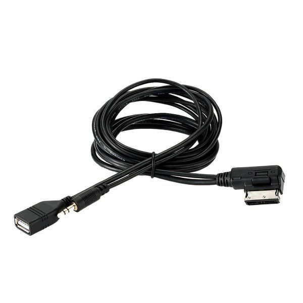 Интерсфей AMI MMI MDI - мини джек 3,5 мм + USB (AUDI VW Skoda Seat Mercedes MB port.No 4F0051510Q) MP3 AUX 3.5 4517 фото