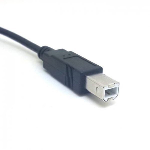 Кабель USB двойной 2 USB A - USB B (доп.питание) 4904 фото
