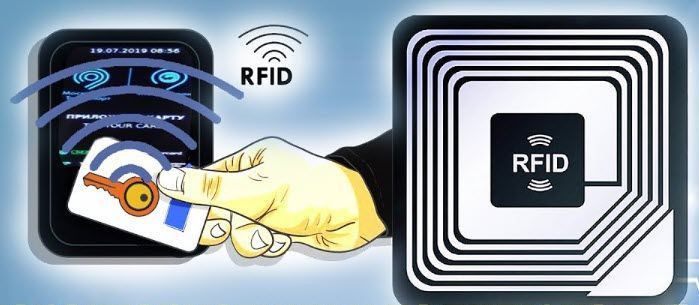 Mini RFID RC522 SPI MIFARE 14443А 13.56 МГц (модуль+карта+брелок) для Arduino MIFARE S50/S70/UltraLight/Pro/DESfire 5134 фото