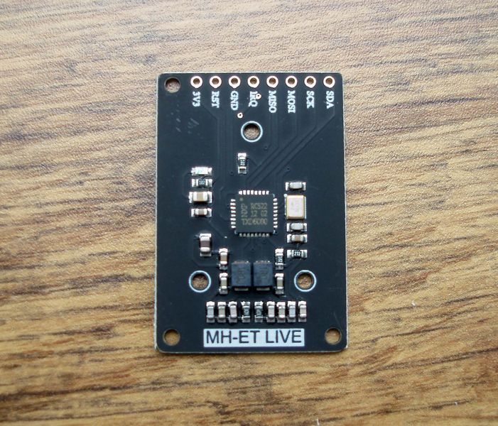 Mini RFID RC522 SPI MIFARE 14443А 13.56 МГц (модуль+карта+брелок) для Arduino MIFARE S50/S70/UltraLight/Pro/DESfire 5134 фото