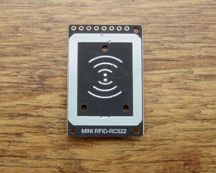 Mini RFID RC522 SPI MIFARE 14443А 13.56 МГц (модуль+карта+брелок) для Arduino MIFARE S50/S70/UltraLight/Pro/DESfire 5134 фото