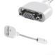 Apple Mac адаптер кабель mini DVI to VGA (miniDVI ВГА мини ДВИ) 633 фото 1