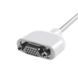 Apple Mac адаптер кабель mini DVI to VGA (miniDVI ВГА мини ДВИ) 633 фото 2