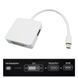 Перехідник mini DisplayPort &mdash; DVI+HDMI+DP (Mac) Apple конвертер AK-340509-002-W PC дисплей проєктор монітор 3107 фото 3