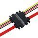 SATA подовжувач 22 pin (15+7) 50 см "мама"-"тато" кабель живлення+дані extender 1164-4 фото 3