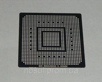BGA шаблони Nvidia 0.6 mm GO 6800 6600 трафарети для реболлу реболінг-набір відновлення паяння 4061 фото