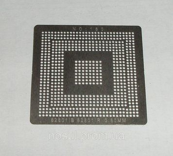 BGA шаблони INTEL No160 0.6 mm 82801IB / 82801IR / 82801IO трафарети шаблони для реболла реболінг-набір відновлений 4178 фото