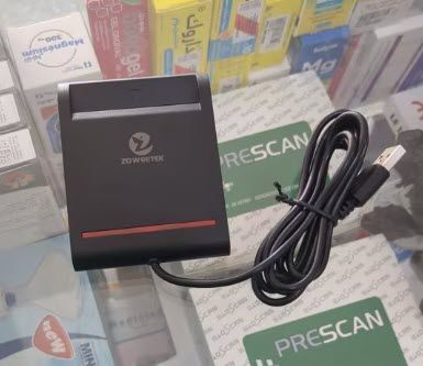 ZOWEETEK USB 2.0 #2 картридер для смарт-карт (IC/ID/EMV) &ndash; компактный и универсальный считыватель для ПК ISO 7816 &nbsp;12026-1 Chip Card Reader 6582-2 фото