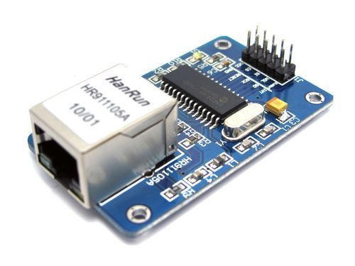 Сетевой Ethernet RJ45 модуль ENC28J60 HanRun HR9111105A Arduino 51 AVR LPC STM32 ARM MCU контроллер network 2014 фото