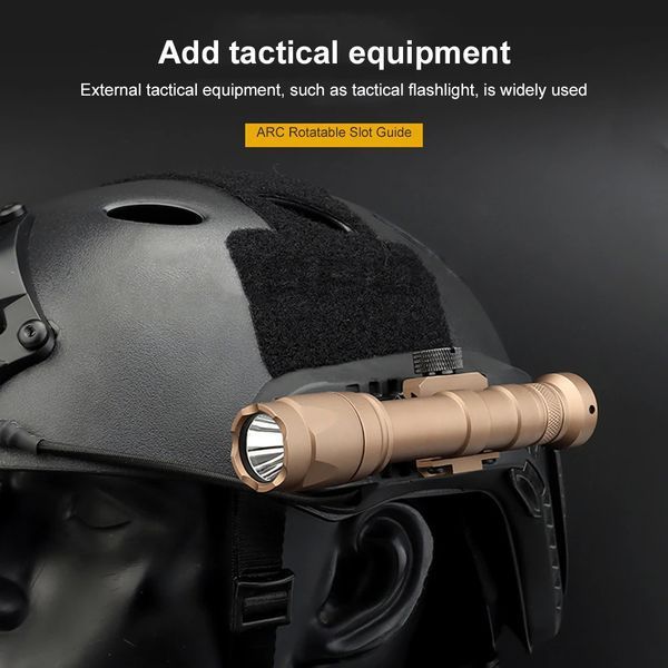 ARC RIS HL-ACC-51-T 19 мм планка Пикатинни поворотная переходник для рейки FMA 360 Rotating Rail (БЕЖЕВЫЙ) кре 7003 фото