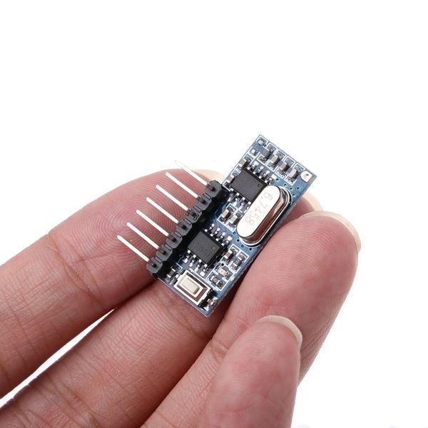 Arduino 433 MГц RX480-E (RX480Е4) 4 канала Супергетеродин Модуль программируемый обучаемый RF приемник 5349 фото