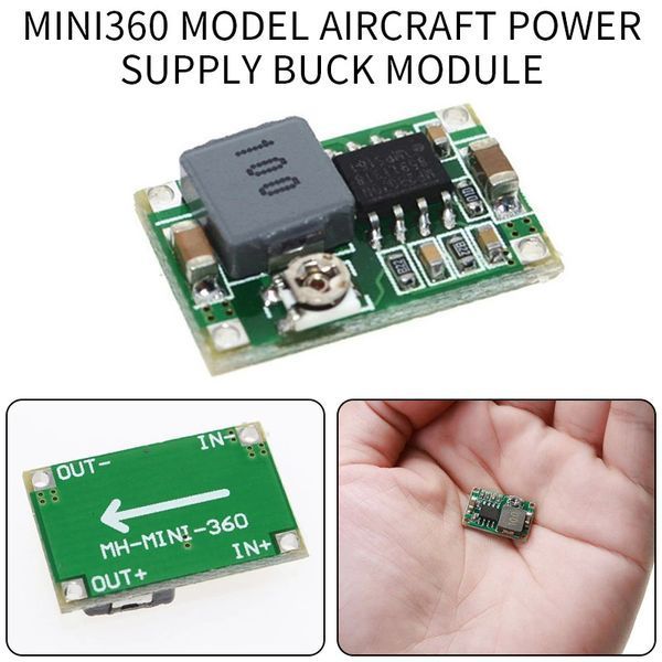DSN 360 mini преобразователь напряжения с 4..23В на 1..17V 3А (340KHz) понижающий 3273-2 фото