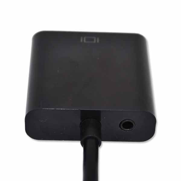Конвертер HDMI VGA + звук, переходник из HDMI в VGA + Audio (со звуковым выходом) 4505 фото