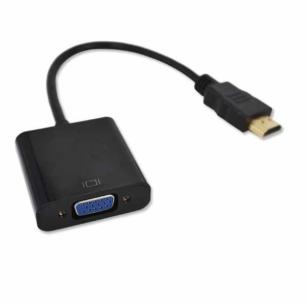 Конвертер HDMI VGA + звук, переходник из HDMI в VGA + Audio (со звуковым выходом) 4505 фото