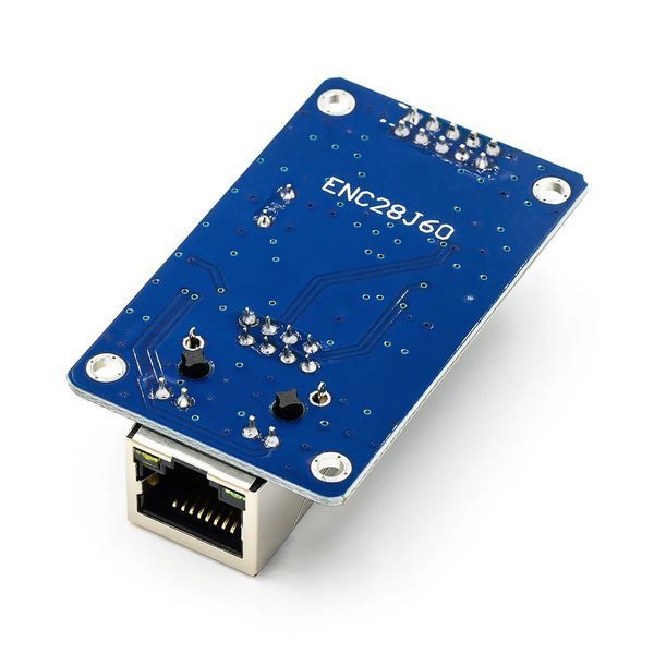 Сетевой Ethernet RJ45 модуль ENC28J60 HanRun HR9111105A Arduino 51 AVR LPC STM32 ARM MCU контроллер network 2014 фото
