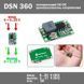 DSN 360 mini преобразователь напряжения с 4..23В на 1..17V 3А (340KHz) понижающий 3273-2 фото 1