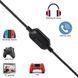 Кабель для проводных гарнитур (наушники + микрофон) 3.5 мм (4 pin) Logitech GPRO X G233 G433 (2 м) HyperX Clou 6381 фото 5