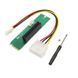 Майнінг M2 Адаптер PCI-E 4x до NGFF M.2 з живленням Molex 4426 фото 4
