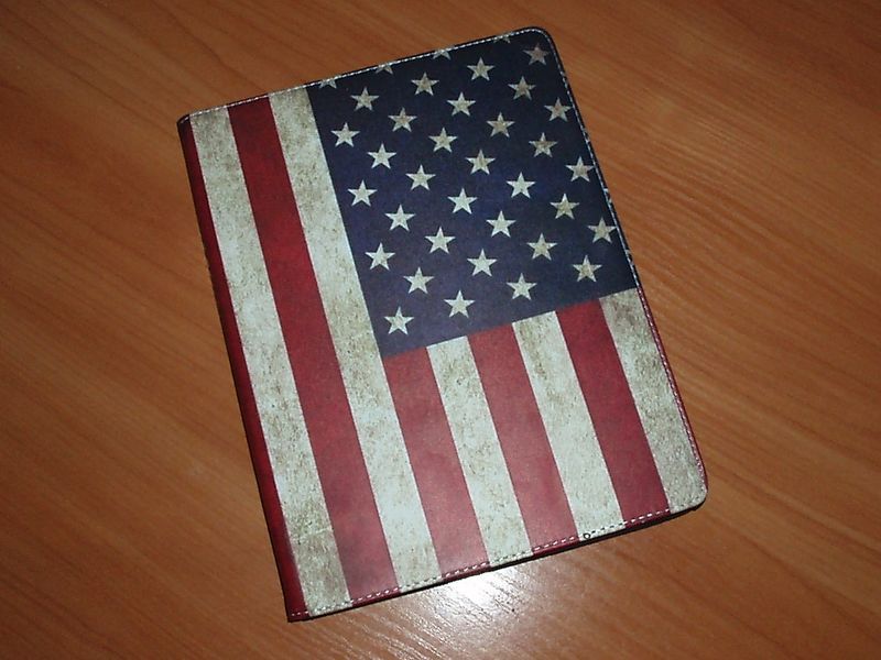Чохол American Flag для iPad 2-3-4 Apple американський прапор ретро 3043 фото