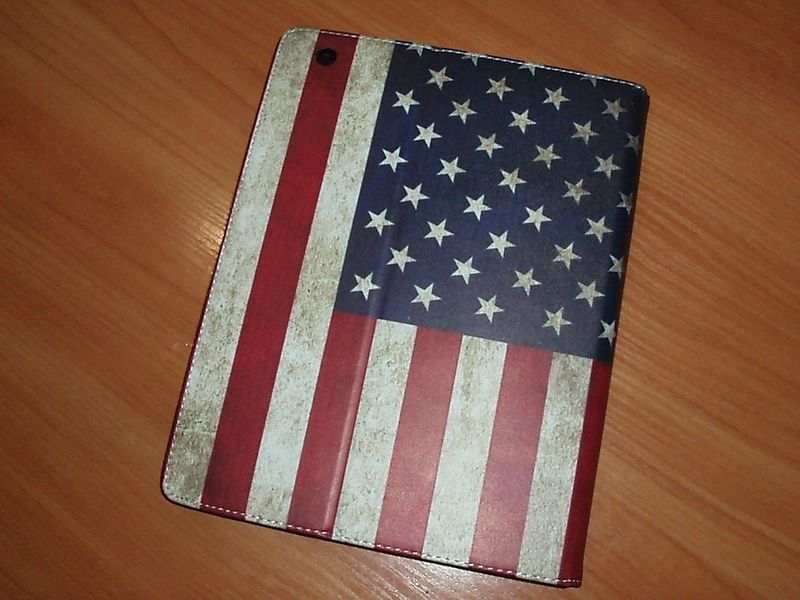 Чохол American Flag для iPad 2-3-4 Apple американський прапор ретро 3043 фото