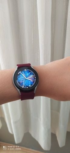Deluxe Soft Silicone ремінець силіконовий Samsung Galaxy Watch 4 (40-44 мм) Classic (42-46 мм) БАРДОВИЙ officia 6604 фото