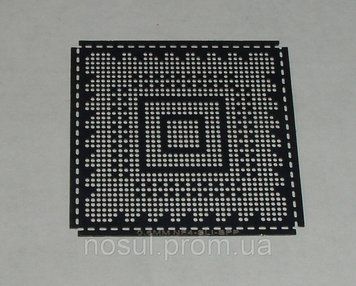 BGA шаблони Nvidia 0.6 mm NF4-SLI-SPP трафарети для реболлу реболінг-набір відновлення паяння ремонт прямого 4062 фото