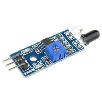 IR ИК инфракрасный модуль датчика избегания препятствий для Arduino (LM393) Smart Car Robot 3-проводной свето 5483 фото
