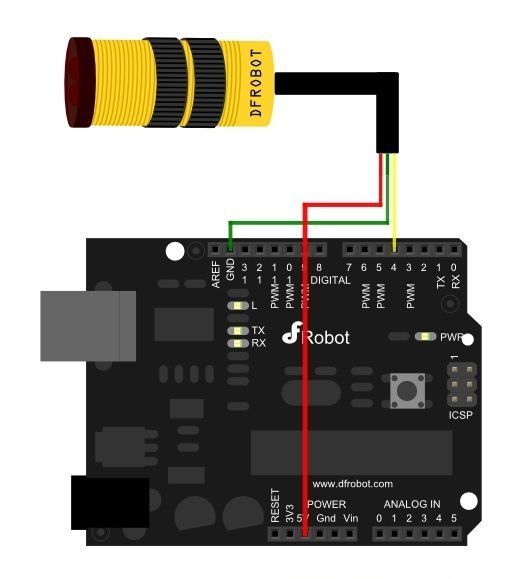 E18-D50NK Датчик IR расстояния (3...50 см) инфракрасный ИК Infrared Reflectance Sensor for Sensor Shield DC 5 2420 фото