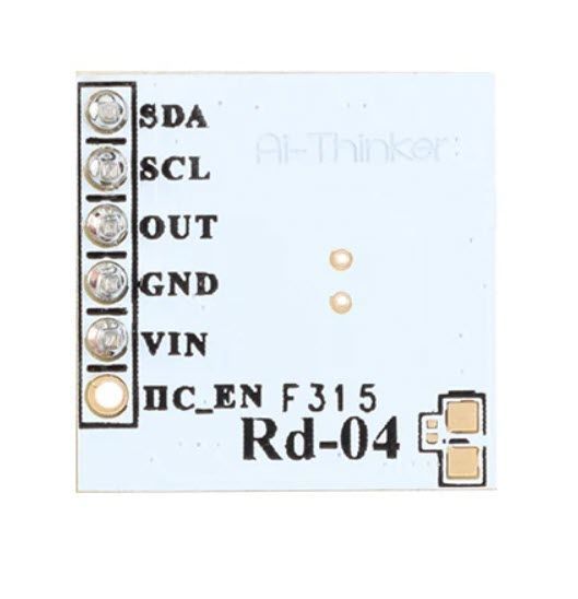 Ai-Thinker RD-04 10G (10 ГГц) Radar Sensor 10.525GHz Інтелектуальний радарний датчик руху для виявлення присутності людини Human Micro Motion Sensing Rd04 XBR818 8147 фото
