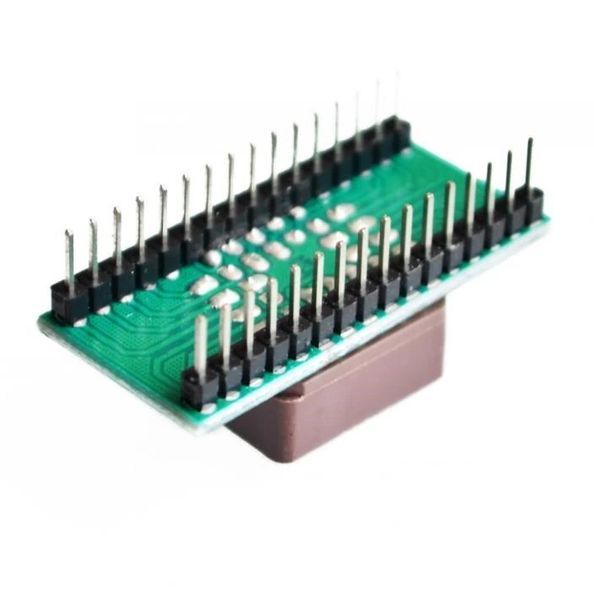 Переходник PLCC32 - DIP28 EEPROM 512K адаптер для программирования микросхем панелька микруха flash (TOP, Xelt 4574 фото