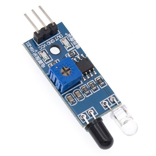 IR ІЧ інфрачервоний модуль датчика уникнення перешкод для Arduino (LM393) Smart Car Robot 3-дротовий світло 5483 фото