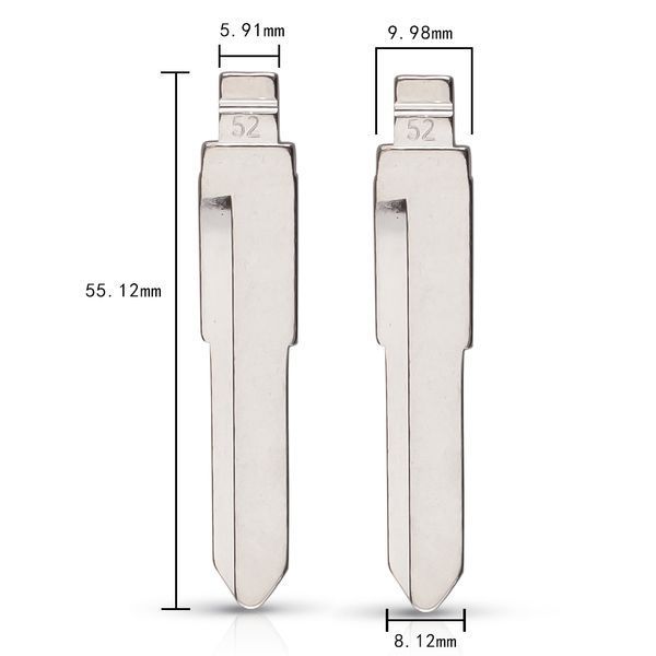 Keydiy жало выкидное лезвие ключа Suzuki (HU87) № 52 KD 52# Swift 5676 фото