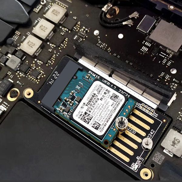 PH415 ver.1.2 22C21 адаптер A1708 Macbook Pro (2016-2017) SSD NVMe PCI Express (PCIE) - NGFF M2 Mac OS adapter 7109 фото