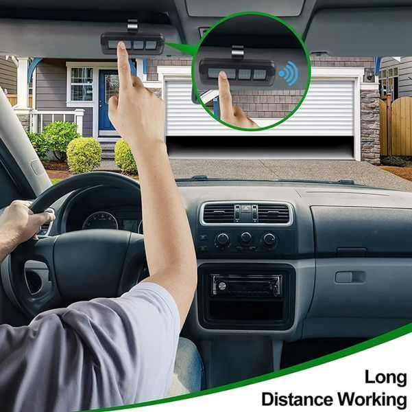 Дублікатор пульт 893MAX 3-кноп. Chamberlain Liftmaster Craftsman Visor &nbsp;315/390 MHz Wireless Remote Control Garage Door Opener Clip For 893LM 891LM 371LM 971LM 2 Comp 893MAX 3 Button Fits Visor&nbsp; 8181 фото